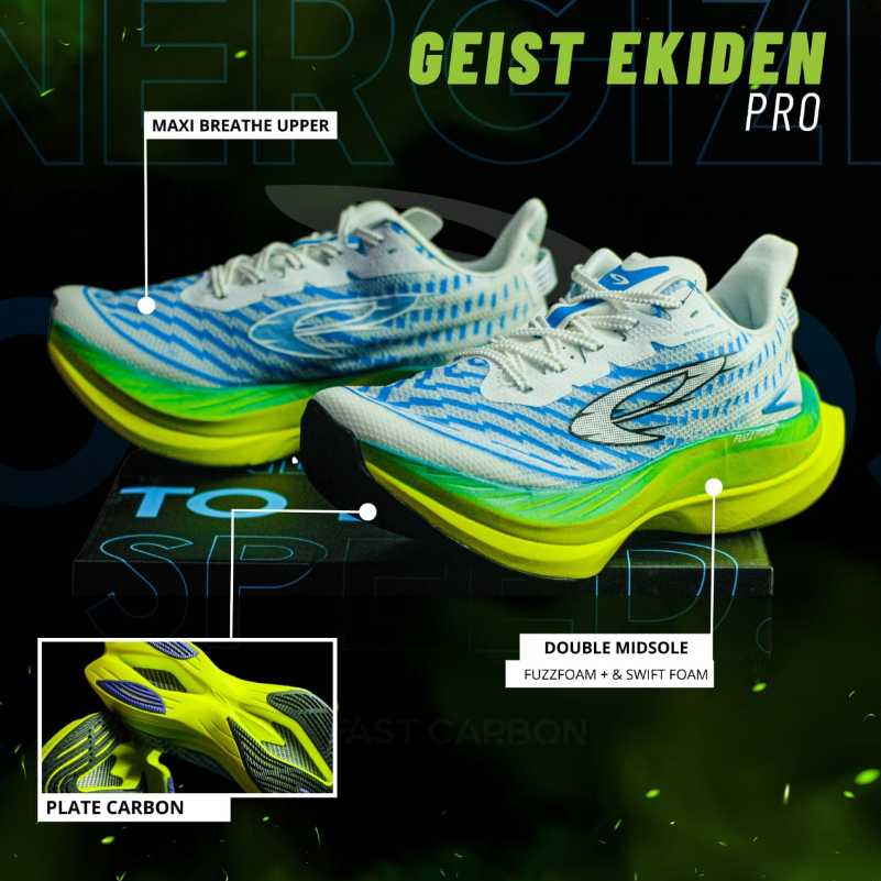 910 NINETEN GEIST EKIDEN PRO SEPATU RUNNING CARBON PLATE