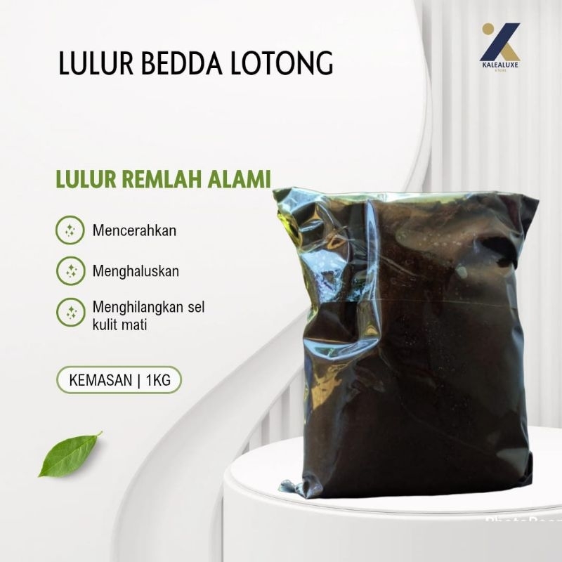 Lulur bedda lotong kemasan 1kg kering