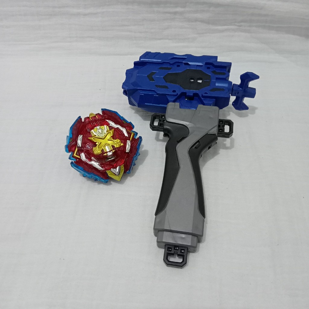 Beyblade Burst X Calibur Plus Launcher Grip Non Original