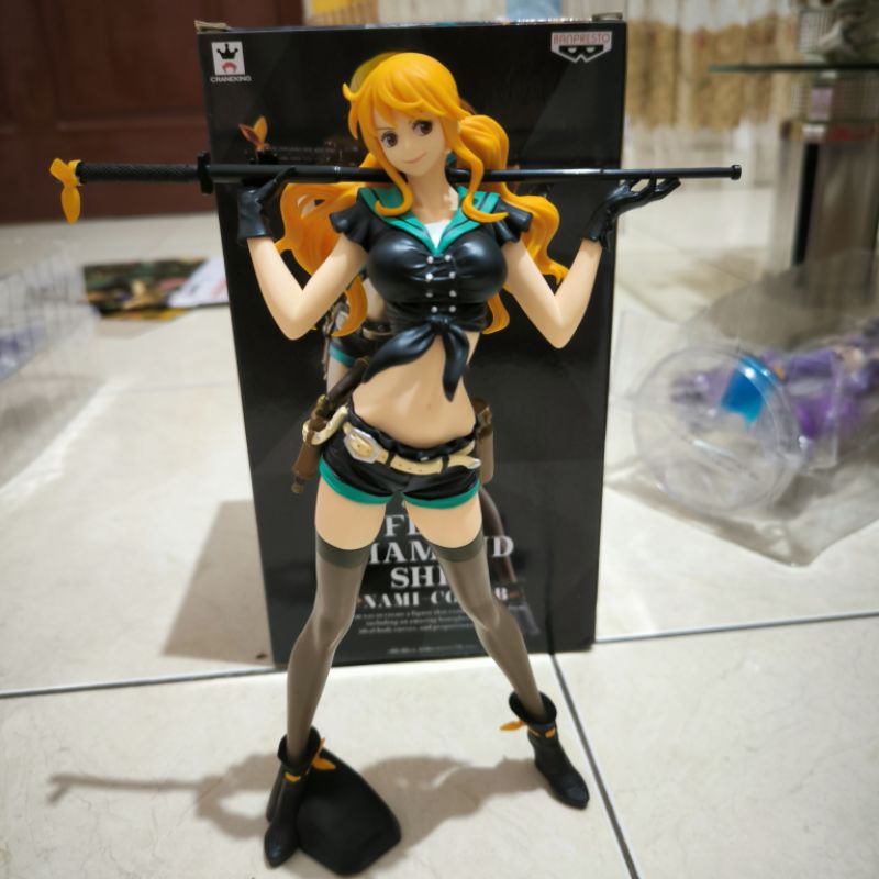 Nami Flag Diamond Ship Code B One Piece Original Figure