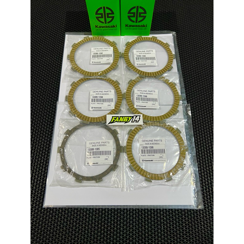 Kampas Plat Kopling Set Ninja R Ninja SS Ninja RR New Ninja RR Old Dan ZX Original Kawasaki