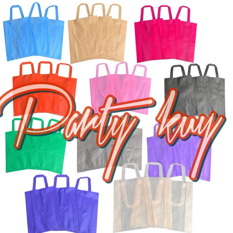 

Tote bag goodie bag polos tas spunbond tote bag 35 cm x 25 cm paper bag tas kain party kuy
