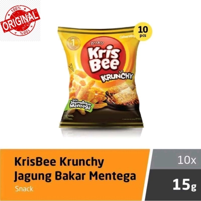 

KRISBEE JAGUNG BAKAR MENTEGA RENCENG [ 10 SACHET ]