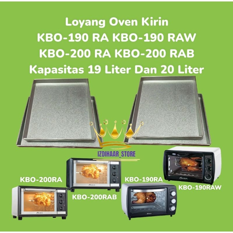 Loyang oven KIRIN KBO-200 KBO-190 KBO-90 KBO-100 Loyang oven listrik