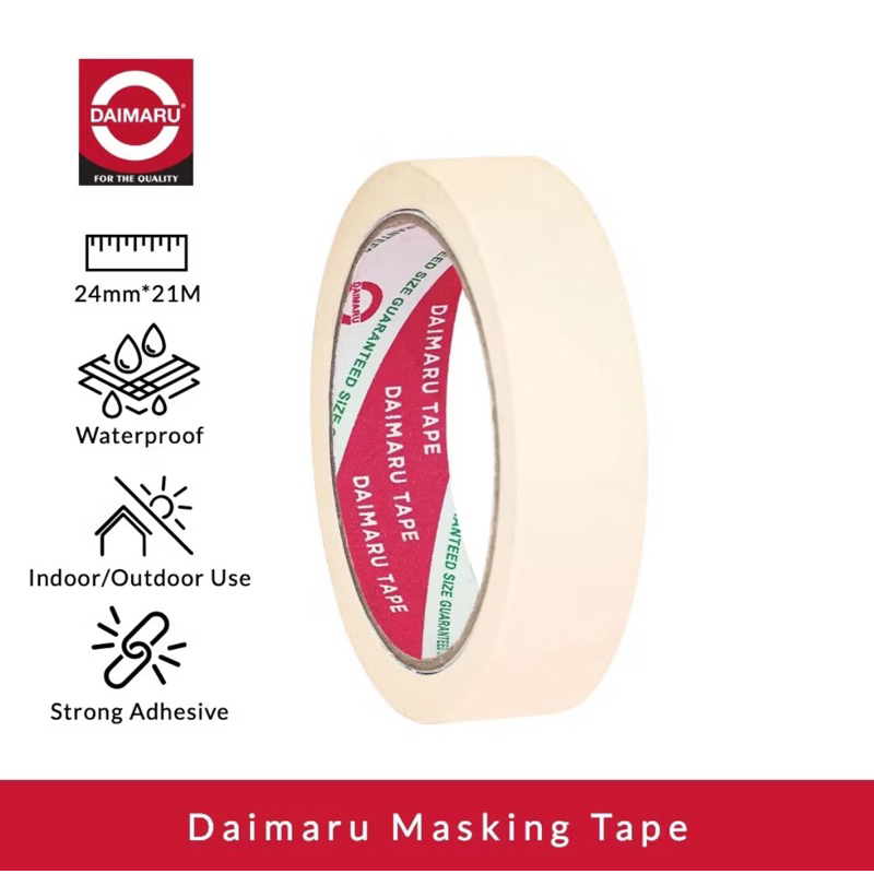 

Daimaru Masking Tape 24mmx21m x 48 pcs