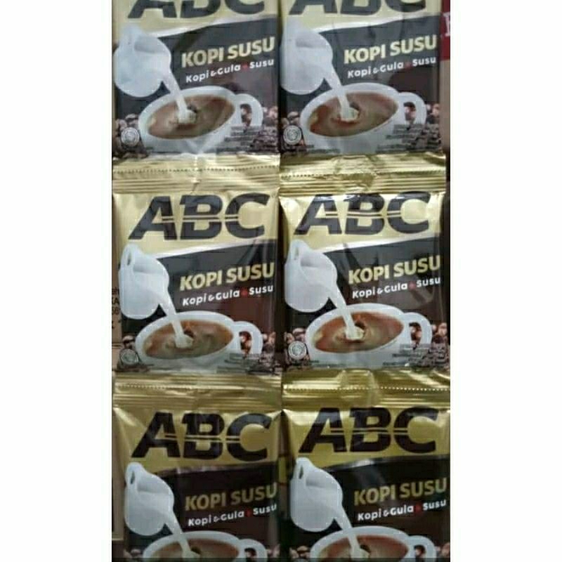 

Kopi ABC SUSU Isi 10pcs
