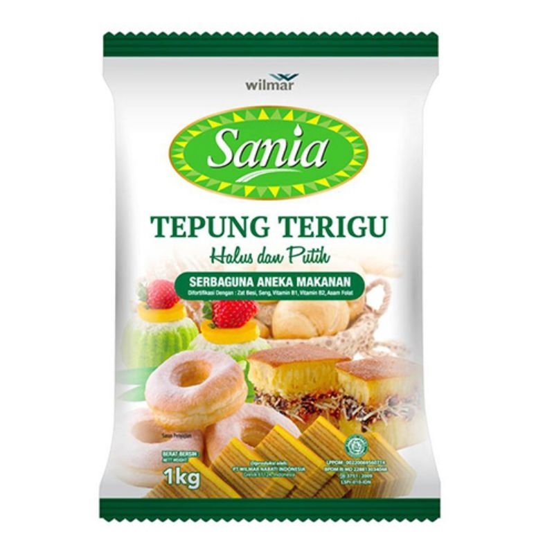 

Tepung terigu Sania 1kg