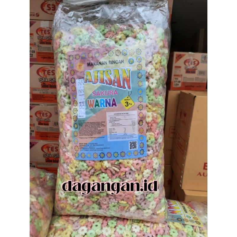 

1 KILOGRAM AJISAN RIBUT WARNA WARNI / ENAK RENYAH GURIH AJISAN