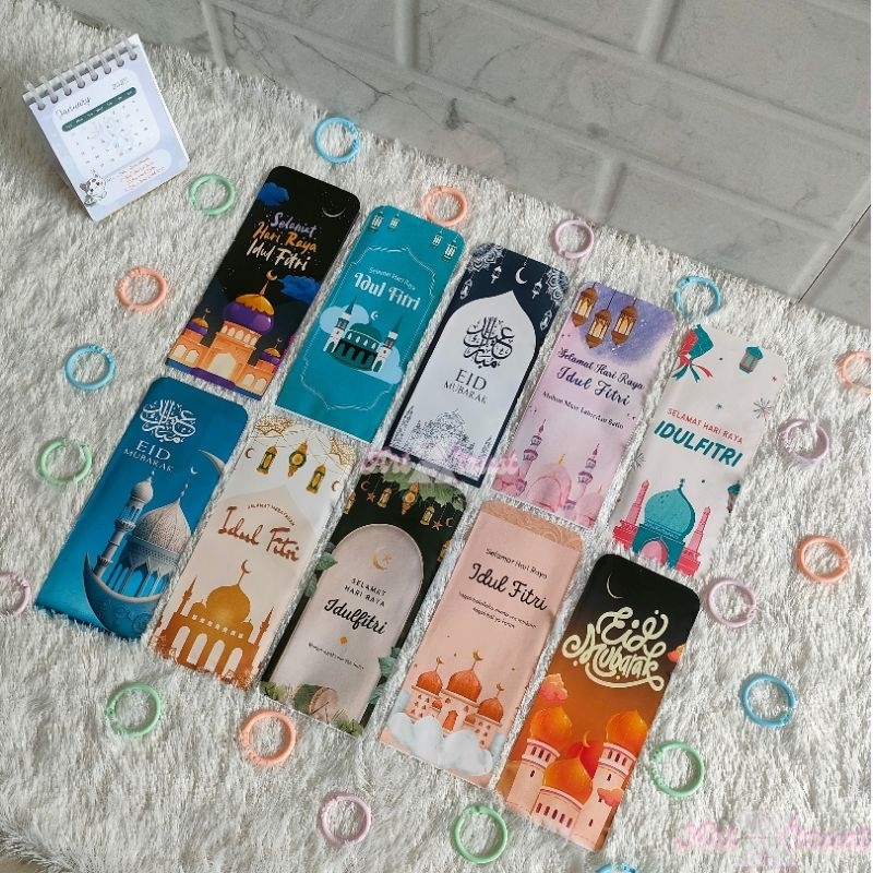 

[ArtX'trust] AMPLOP ANGPAO LEBARAN 3D HARI RAYA KARAKTER 10pcs BOLBAL MURAH [FREE GIFT]