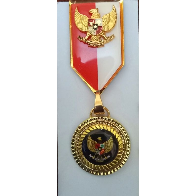 pin Merah Putih Lencana Garuda Kades, kepala desa pin tiska kepala desa