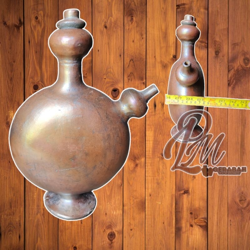 Kendi pipih Tanah Liat, Kendi Gepeng, kendi gerabah tanah liat