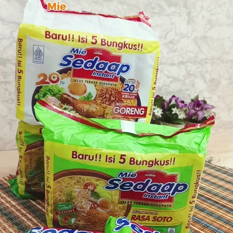 

Mie Instan Sedaap isi 5 90gr