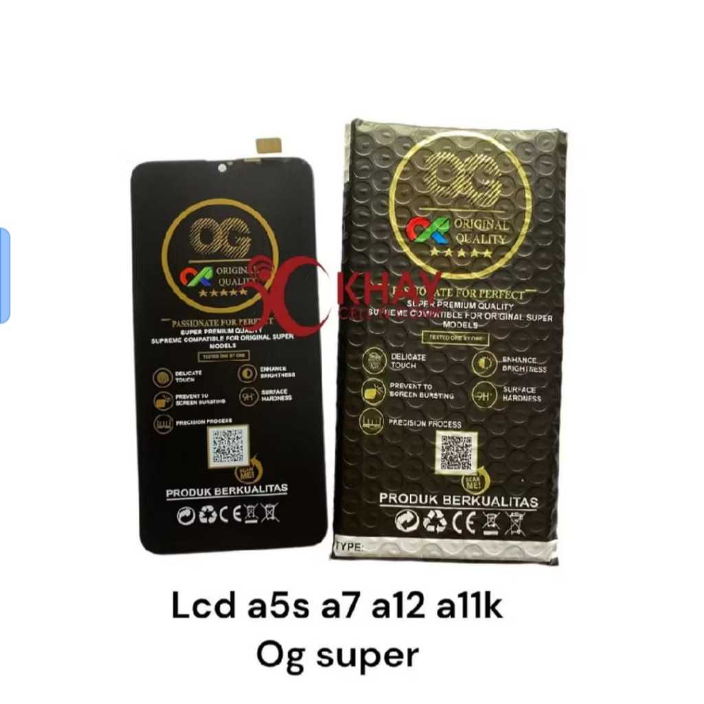 LCD OPPO A5S/A7/A11K/A12/REAL 3 OG SUPER BLACK MURAH ORIGINAL