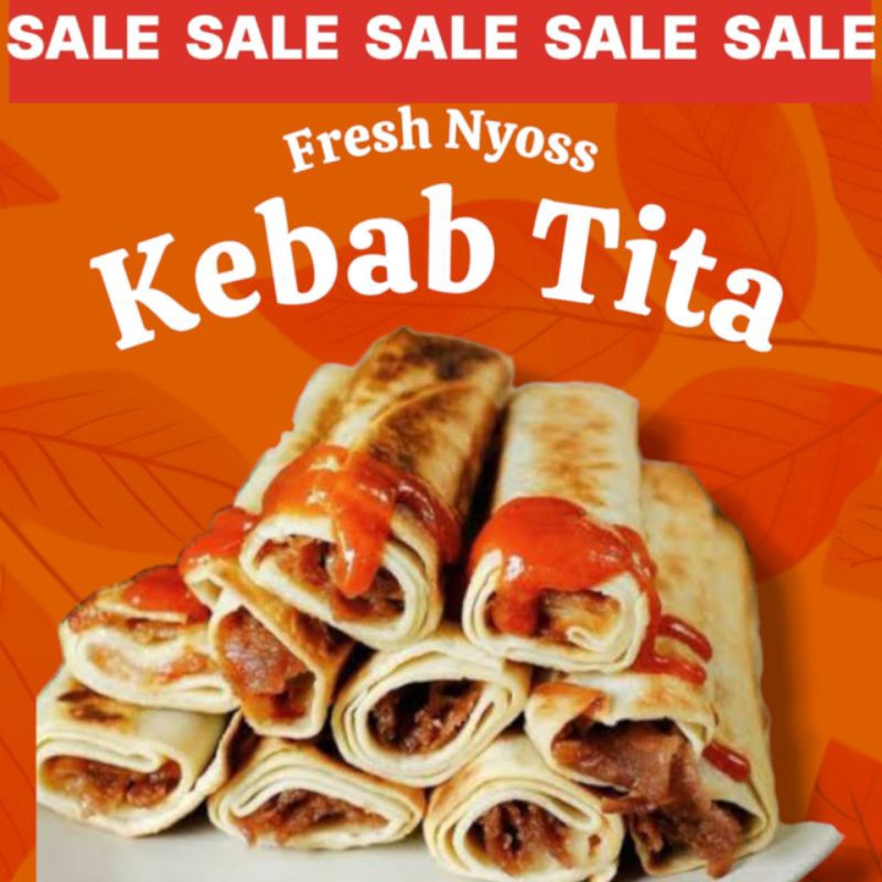 

10 pcs Kebab dengan daging Premium Halal