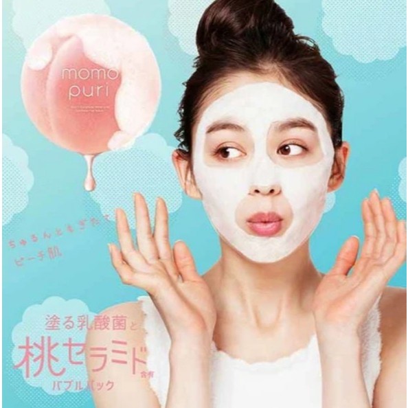 Masker Bubble  / MOMOPURI Fresh Mask Bubble Pack 20g - Masker Bubble