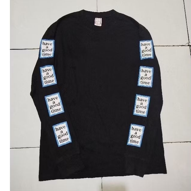 kaos lengan panjang have a good time