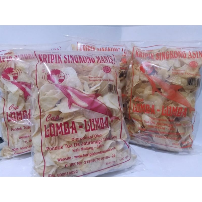 

Keripik Singkong Utuhan Lumba Lumba 500 gram /oleh oleh khas malang