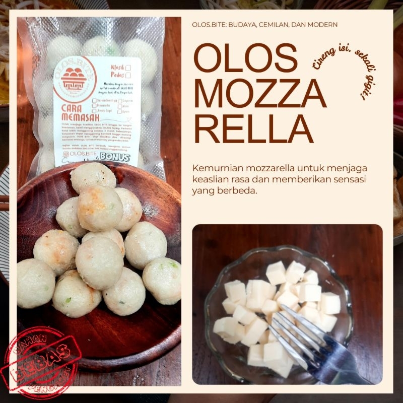 

Cireng Olos Isi Mozarela Lumer Murah Meriah