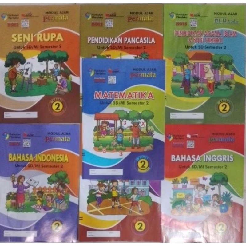 

Buku lks permata semester 2 kurikulum merdeka untuk kelas 2 sd/mi penerbit surya badra tahun ajaran 2024/2025