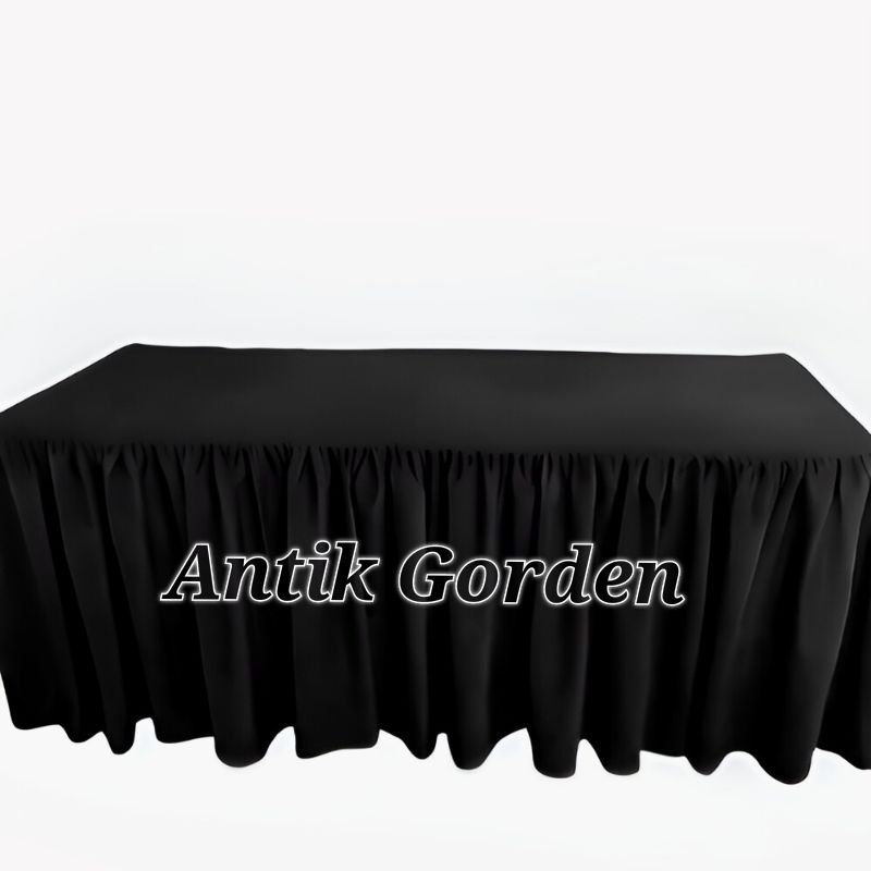 gorden taplak meja custom/gorden alas meja tamu/sarung meja/tutup meja tamu minimalis baru