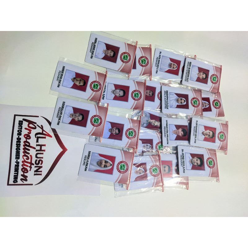 

ID CARD/PENGENAL COSTUM MURAH