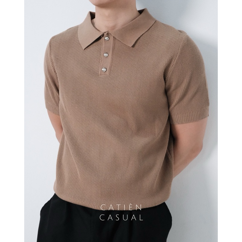 STEVE KNIT POLO | POLO KNIT PRIA | KNIT PREMIUM PRIA | KAOS KNIT PRIA