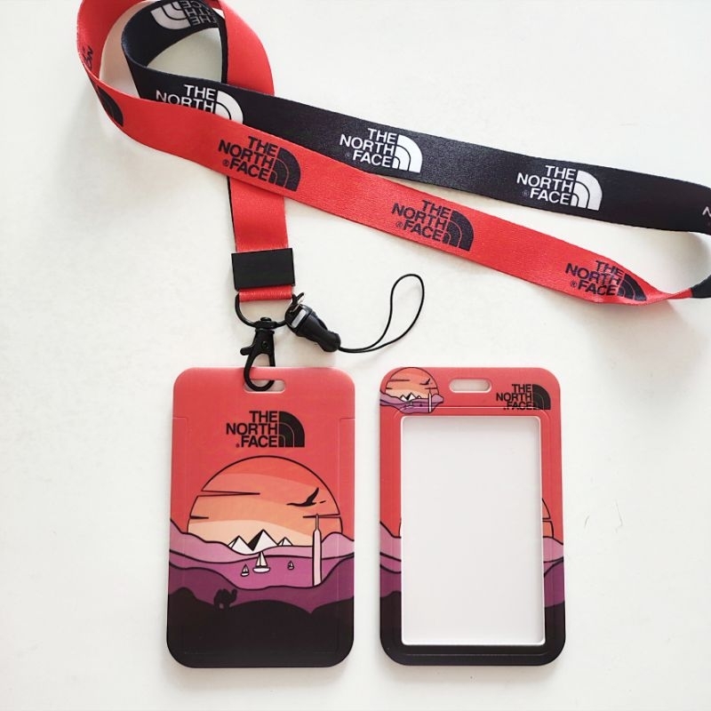 

ID Card Holder Name Tag Lanyard / Kalung Wadah Kartu Identitas Tapping The North Face TNF 2
