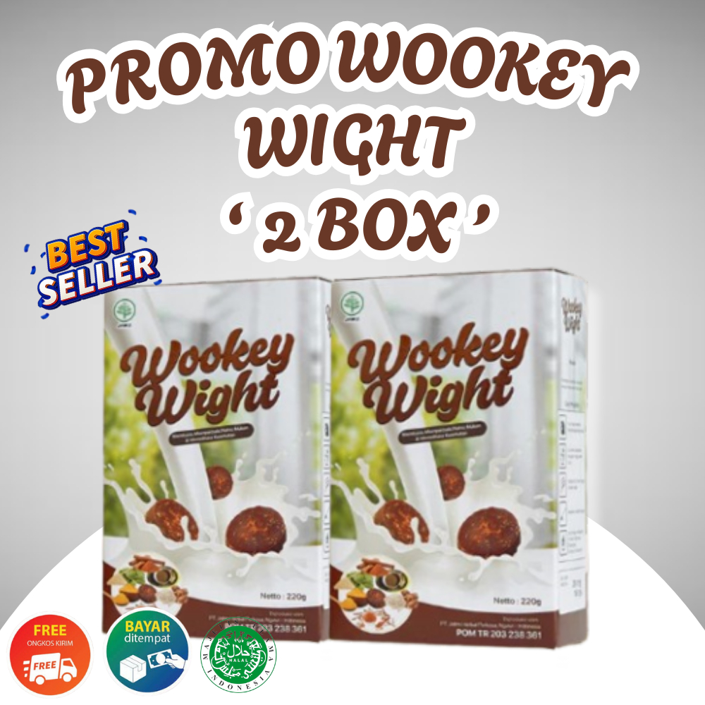 

Promo 2 Paket Wookey Wight Susu Penambah Nafsu Makan Original Aman Tanpa Efek Samping