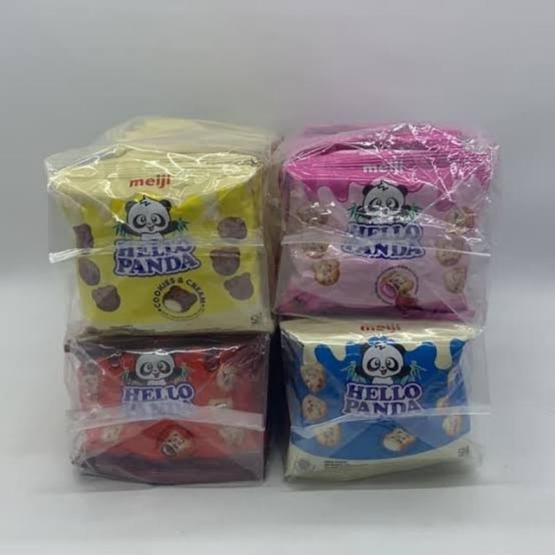 

Hello Panda Mini Biskuit Meiji Sepak isi 10 Bungkus