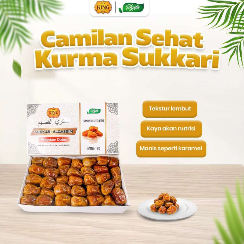 

Kurma Sukkari Premium King Dates 1kg