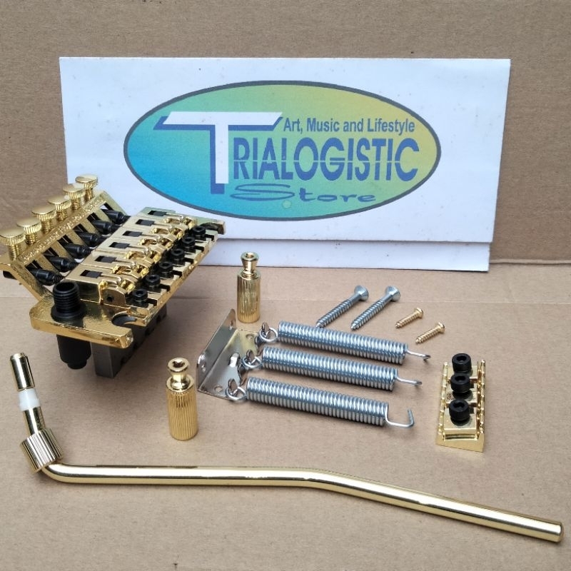 tremolo gitar Floydrose bridge updown gold