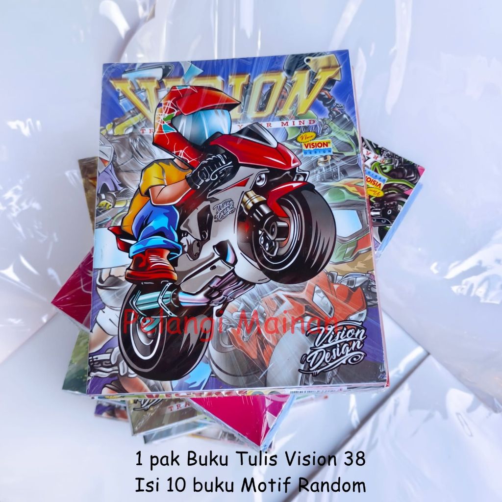 

Vision Buku Tulis Bergaris 38 Lembar isi 10 pc / Vision 38