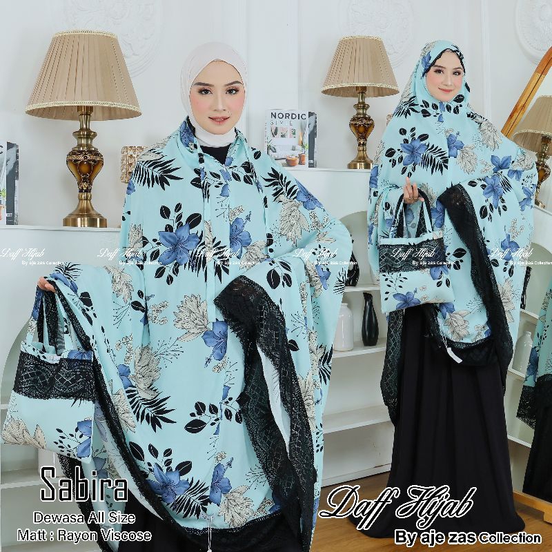 DAFF HIJAB// MUKENA DEWASA 2IN1 RAYON VICOSE
