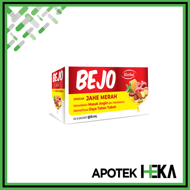 Bejo Jahe Merah Bintang Toedjoe Tujuh Box isi 12 Sachet - Masuk Angin