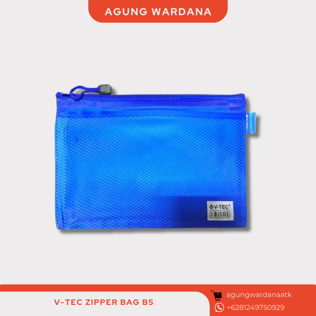 

V-TEC ZIPPER BAG TYPE 6021