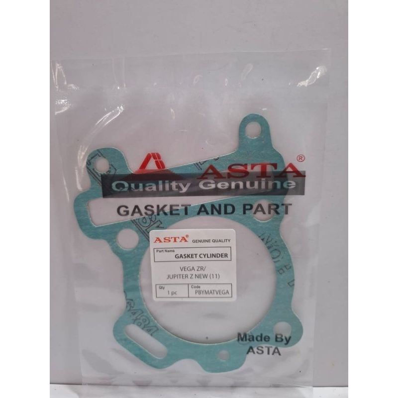 Paking blok Gasket cylinder blok Vega zr Jupiter z new 2011