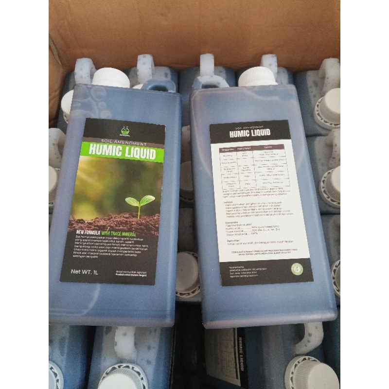 Asam Humat Cair Pembenah Tanah Pupuk cair Humic Acid