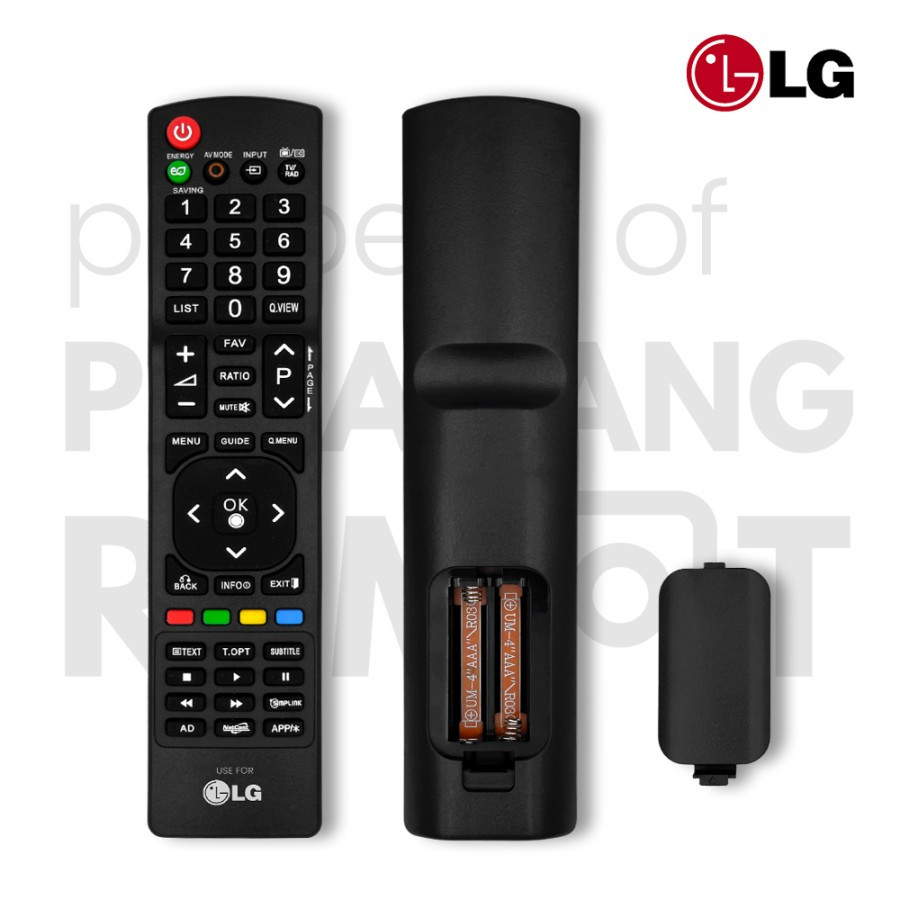 Remot Remote TV LG LCD LED AKB72915246 / AKB72915251 / AKB72915244