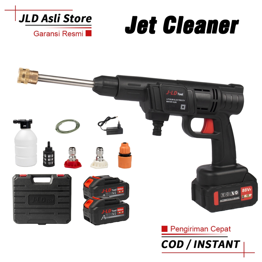 JLD 88Vf Steam Jet Cleaner Mesin Cuci Motor Mobil AC Portable Lengkap Tekanan Tinggi Jld Tool