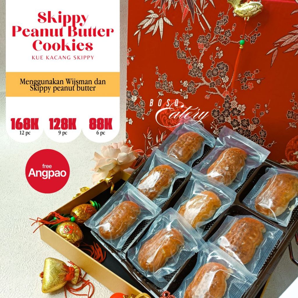 

SKIPPY PEANUT BUTTER (KUE KACANG) FULL WIJSMAN - BY BOSQ