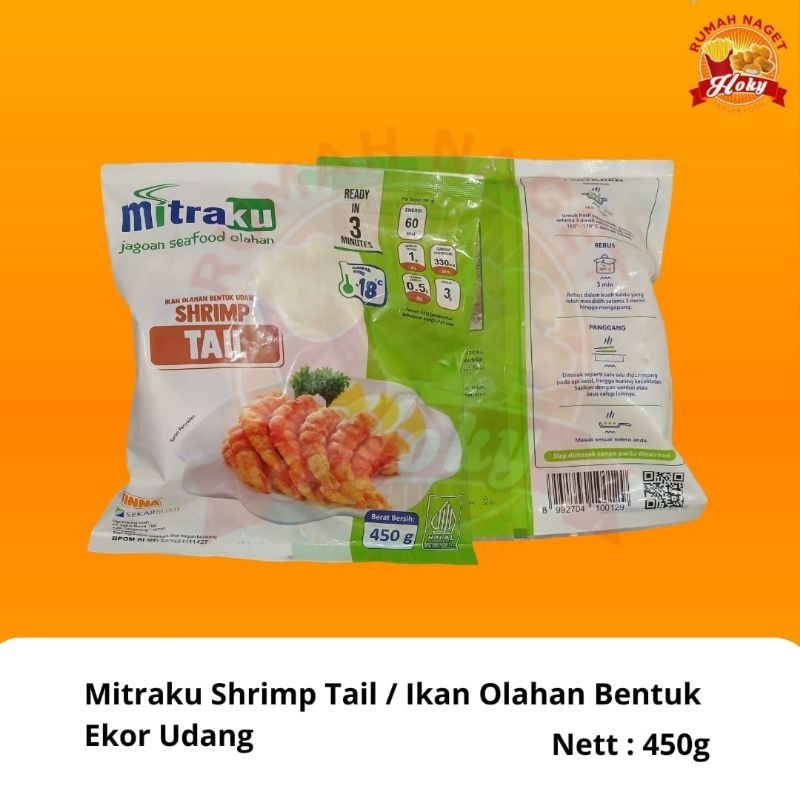 

Mitraku Shrimp Tail 450 gr