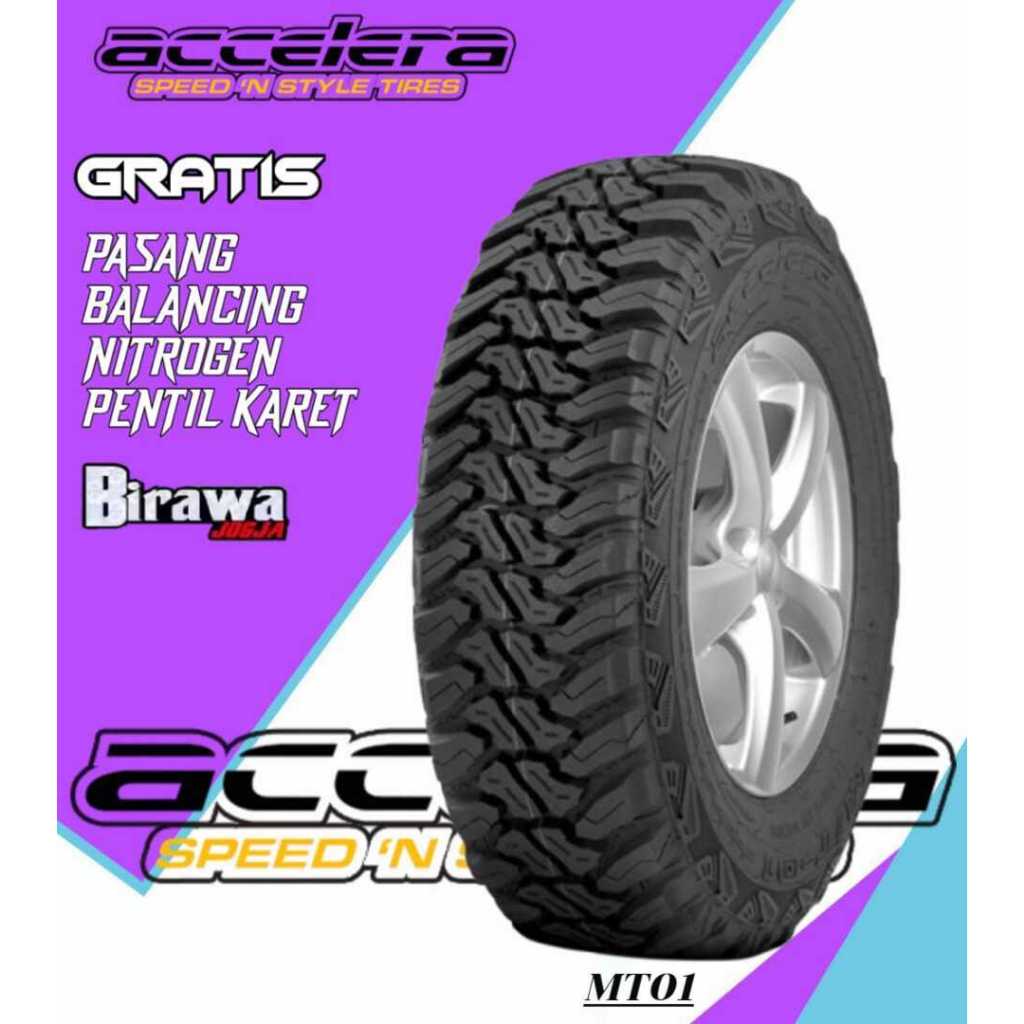 BAN PAJERO, FORTUNER OFFROAD RING 18 BAN OFFORAD MT 265 60 R18 ACCELERA OMIKRON M T