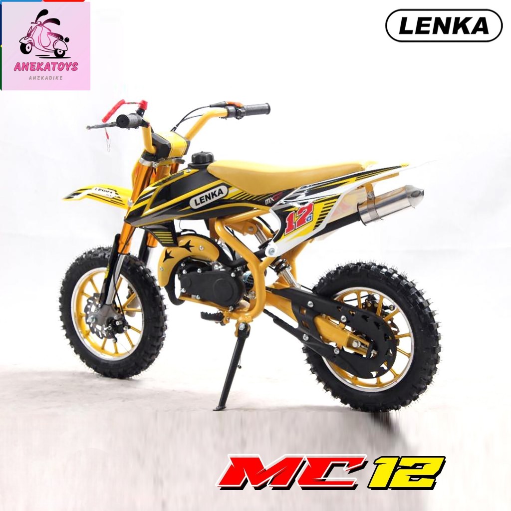 Motor Bensin Anak Lenka MC12 Mini Trail Anak Mesin Rumput 50cc