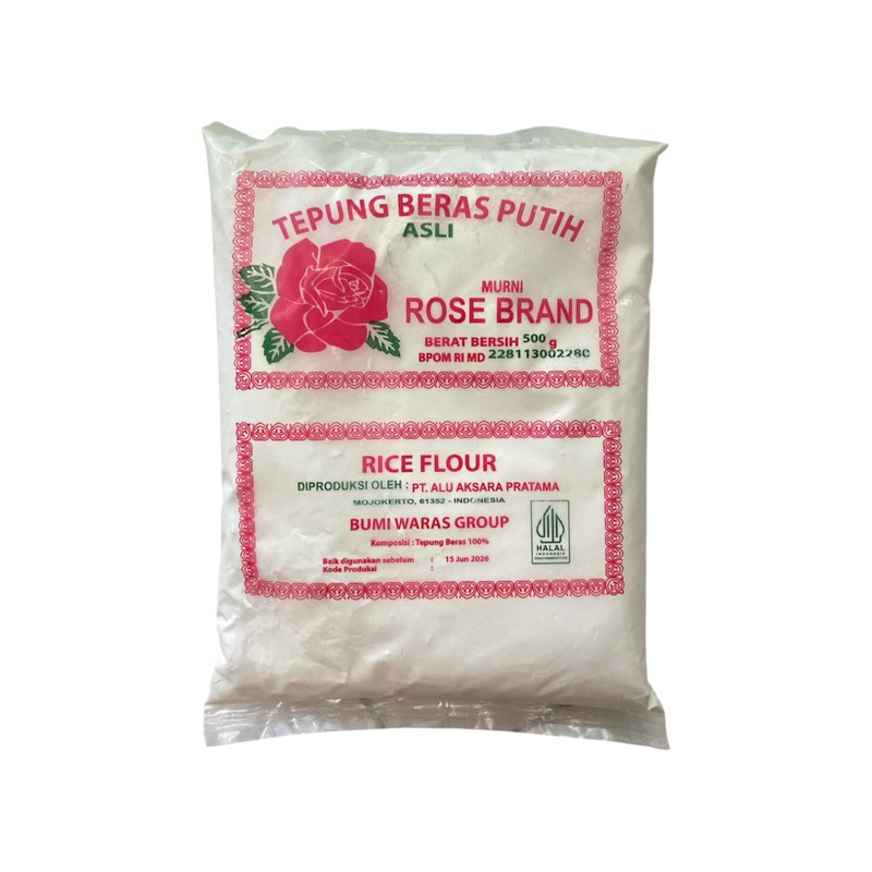 

Tepung Beras Putih Rose Brand