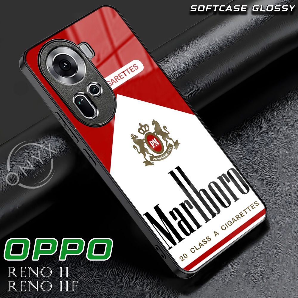 [AA28] Softcase Kilau OPPO RENO 11 | 11F | 5G | Kesing Pelindung Kamera Oppo Reno 11 11F | Case Glos