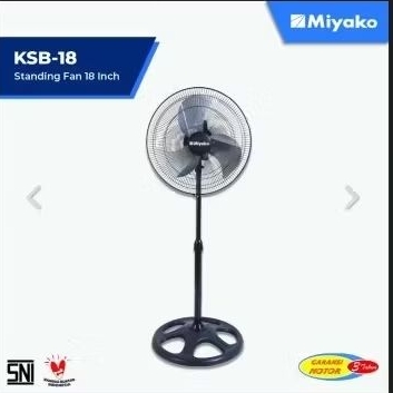 Kipas berdiri Miyako KSB - 18 Baling besi 18 inch