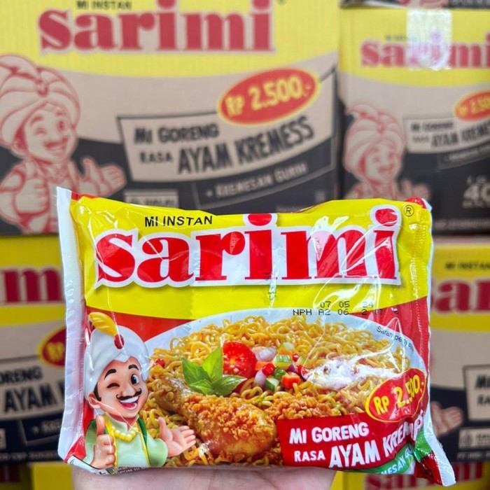 

Mie Sarimi Goreng Ayam Kremes / 1 DUS isi 40 pcs Termurah