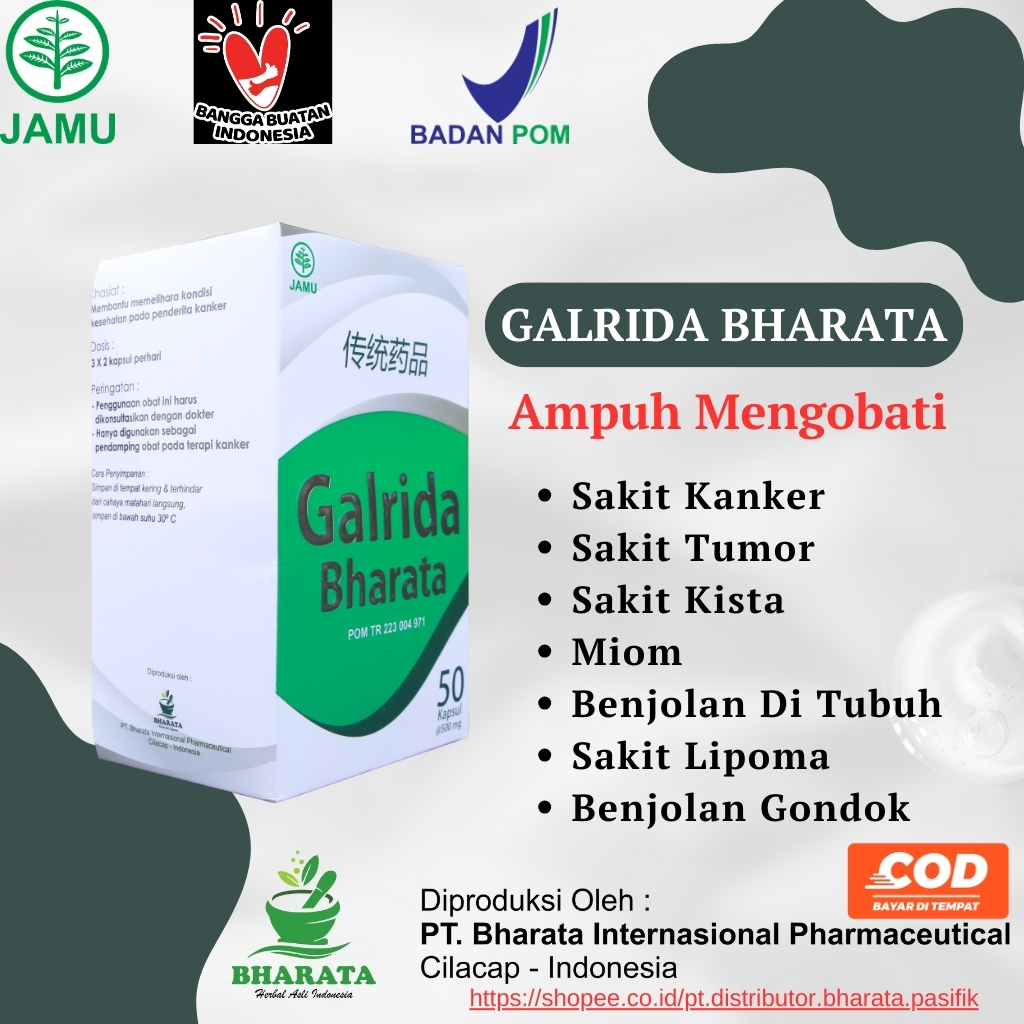 Obat Kanker Payudara | Kanker Usus | Kanker Mata | Obat Tumor Servik | Tumor Lidah Galrida Bharata
