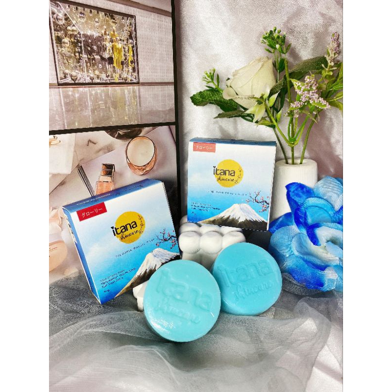 Itana Skincare, itana japanese beauty soap, sabun biru itana, sabun itana