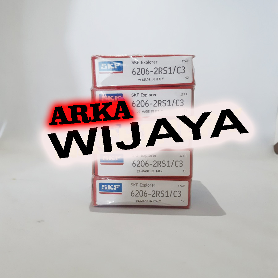 BEARING 6206 2RS / 62062RS1 / 6206 2RSH SKF C3 ITALY